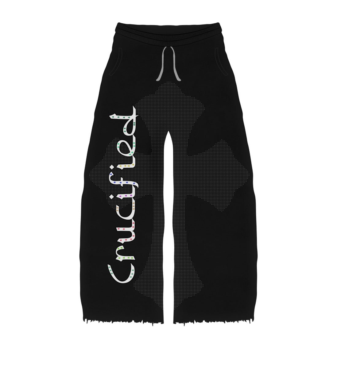 Crucified hoodie and sweatpants set